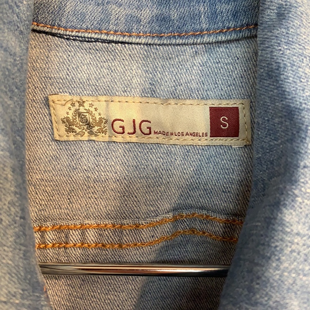 GJG brand Jean button down vest size S - Picture 3 of 3